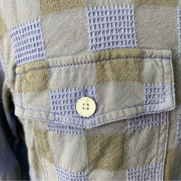 Urban Outfitters Woven Cotton Patchwork Bohemian Shirt - Picture 3 of 16